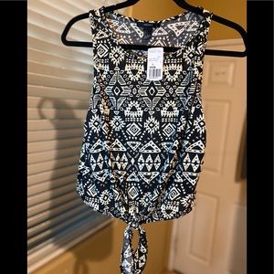 NWT Forever 21 women’s knit tie top size small